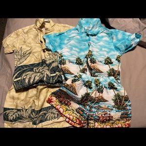 Hawaiian infant outfits